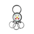 thumbnail image 1 of Togo África emblema nacional Llavero de metal de acero inoxidable Llavero Anillo de cadena Llavero, 1 of 3