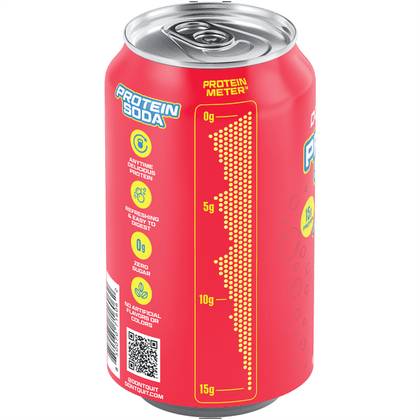 (Pack Of 12) Dont Quit Soda Protein Fruit Punch 12 Fo
