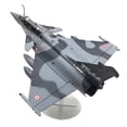 thumbnail image 3 of Avión de combate francés Rafale a escala 1:72 con base de colección, avión de ataque para bares y cafeterías. gris, 3 of 9