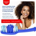 thumbnail image 2 of Colgate Extra Clean Toothbrush Value Pack, Soft, 6 Count, 2 of 4
