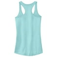 thumbnail image 2 of Junior's Peter Pan Tinker Bell in a Big World  Racerback Tank Top Cancun Small, 2 of 3
