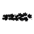 thumbnail image 3 of Kdkad Halloween Black Maple Leaf Vines, Artificial Fall Garland, Flexible Foliage Hanging Vines, Halloween Decorations for Porch, Fireplace, Railing, Table, Halloween Party Decor, 39In, 3 of 7