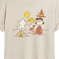 thumbnail image 3 of Peanuts - Snoopy And Lucy - Juniors Ideal Flowy Muscle T-Shirt, 3 of 6