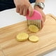 thumbnail image 3 of 4pcs Stainless Steel Crinkle Cut Potato Chip Cutter Wavy Cutter Kitchen Tools, 3 of 5