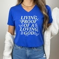 thumbnail image 2 of Living Proof Of A Loving God V-Neck, 2 of 3