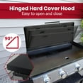 thumbnail image 6 of Kojem 36" Griddle Cover with Handle for Outdoor BBQ Barbecue,  Waterproof Powder Coated Aluminum, for Blackstone Members Camp Chef Grill, 6 of 13