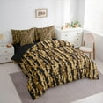 thumbnail image 3 of Castle Fairy Teens Camouflage Bedding Comforter Set,Vintage Camo King Bedding Sets, 3 of 8