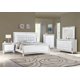 thumbnail image 2 of Sterling Queen 5 PC LED Bedroom set made with wood in White Color Bedroom Furniture Set My Lux Decor Round, 2 of 7