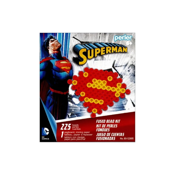 Perler Fused Bead Kit Trial Superman