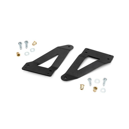 Rough Country - 70633 - 20-inch Single or Dual Row LED Light Bar Grille Mounting Brackets (Wrangler JK / JKU) for Jeep: 07-17 Wrangler JK 4WD, 07-17 Wrangler Unlimited JK 4WD