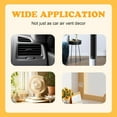 thumbnail image 6 of Car Vase Vent Clip, Mini Flower Car Vase Clip Wood Plant Holder Glass Tube Air Vent Decor Interior Accessories Decoration (Light Brown U), 6 of 6