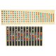 thumbnail image 4 of Etiqueta engomada del diapasón de la guitarra, etiqueta engomada de la nota de la guitarra de 2 piezas Etiqueta engomada de la nota de la guitarra Etiqueta engomada del diapasón Uso conveniente, 4 of 8