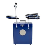 Toca KickBoxx Pro Suitcase Drum Set Cobalt Blue