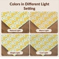 thumbnail image 7 of Design&I 8'x10' Washable Area Rug Extra Large Skid-Resistant Low Profile Pop Art Mod Fruit Print With Vintage Polka Dot Accents Banana Flowing Dynamic for Living Room, Family, 7 of 7