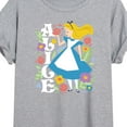 thumbnail image 3 of Disney - Alice In Wonderland - Alice Botanical - Juniors Ideal Flowy Muscle T-Shirt, 3 of 5