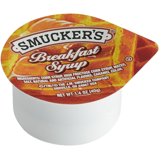 Smucker's Breakfast Syrup 1.4 oz. Portion Cup 100/Case Walmart.ca