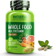 Naturelo Whole Food Multivitamin for Teens, 60 Capsules