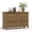 Brown, variant on Farmhouse Black Dresser for Bedroom with 6 Drawer, Double Dresser TV Stand with Vintage Handle, Wide Wood Dressers & Chests of Drawers, 6 Drawer Dressers for Bedroom, Living Room, Hallway