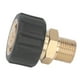 thumbnail image 3 of Adaptador de manguera Bling Bling para pistola de hidrolavadora 5000 PSI macho G3/8 a hembra M22 15 mm, 3 of 12