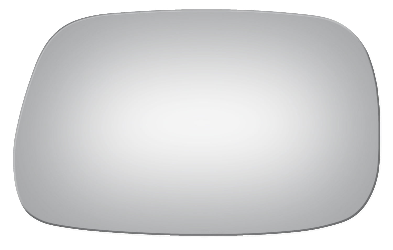 Burco Side View Mirror Replacement Glass - Clear Glass - 3721