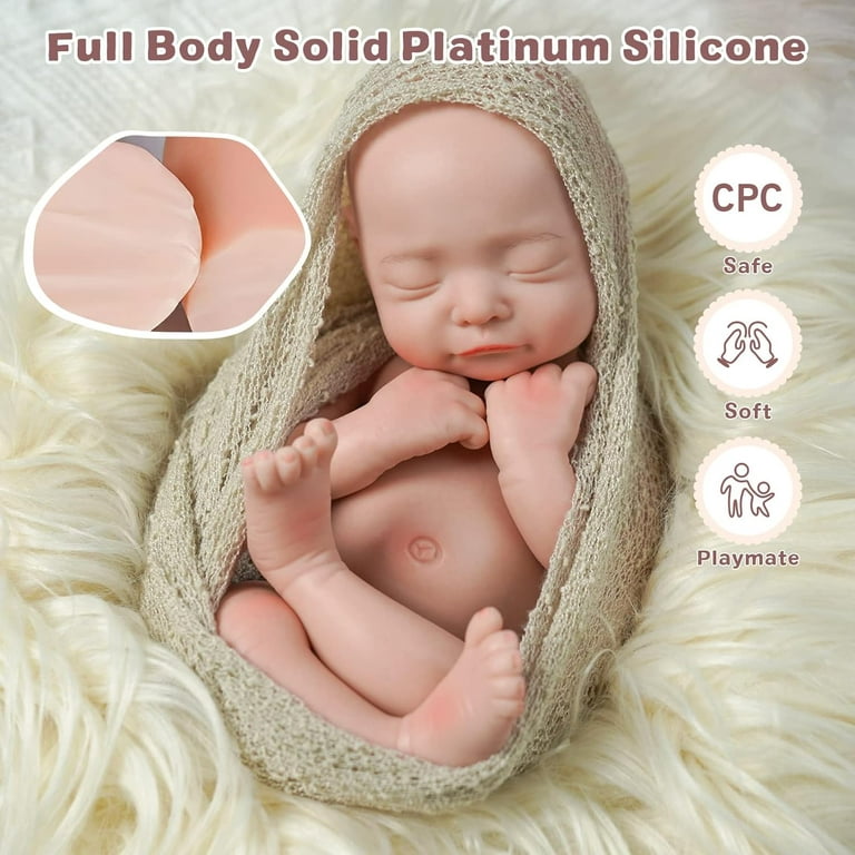 Gifts Full Body Soft Reborn Baby Dolls Vinyl Silicone Realistic