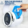 thumbnail image 3 of Arctic Air Ice Jet Air Cooler, 3 Speed Portable Cooler with LED, Lightweight & Compact Space Cooler, 3 of 11
