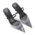 thumbnail image 4 of XY London Womens Tia Patent Perspex Court Shoes, 4 of 5