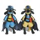 thumbnail image 1 of Muñeco de peluche de Pokémon con capucha, de 30cm de felpa suave juguete, Jazz, Lucario, Riolu, Zeraora, dibujos animados, Mega Animal, regalos de cumpleañosGreninjaCN He Qiyong unisex, 1 of 1