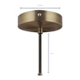 thumbnail image 2 of Luminario Colgante Andalucia AKSI Bronce Brillante 1M, 2 of 3