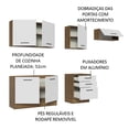 thumbnail image 4 of Cocina Integral 260cm Marrón/Blanco Agata Madesa, 4 of 5