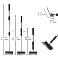 thumbnail image 3 of Stainless Steel Chicken Manure Shovel with Telescopic Handle and Extended Handle Special Tool for Cleaning Chicken Manure In Chicken Coops, 3 of 6