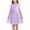 Purple, variant on Girls Tutu Dress Short Sleeve Tulle Girl Dresses,Pink,11-12Y