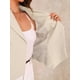 thumbnail image 5 of CHALECO CHIC para Mujeres con Solapa Notch, Cuello en V, Doble Botonadura, Sin Mangas, Tallas S, Color Albaricoque, 5 of 6