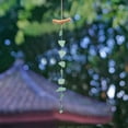 thumbnail image 4 of Campanas De Viento Sea Glass Driftwood Chime Wind Chimes únicas Hechas A Mano, 4 of 7