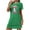Green, variant on Aboser Halloween Nightshirts for Women Cute Funny Print Sleep Dress Loose Short Sleeve Loungewear Comfort Soft Short Nightgown Casual Round Neck Sleepshirt