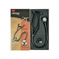 thumbnail image 4 of 3M Littmann Cardiology III Adult/Pediatric Stethoscope, Black/Brass, 4 of 4