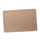 thumbnail image 5 of Estera rectangular de la mesa de comedor individual del cuero de la PU, estera de tabla resistente al calor del protector de tabla a prueba marron oscuro, 5 of 9