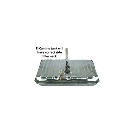 Eckler's Premier Products 55199338 El Camino EFI Converted Fuel Tank 17 Gallon With Evaporation Emission Control (EEC)