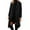 *Black, variant on ClodeEU Womens Jackets Trench Coat Outwear ,Long Single Breasted Coats, Lapel Collar Peacoat With pocket Army Green,Womens Plus L