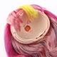 thumbnail image 4 of Peluca larga y rizada a escala 1/6 con cabeza de cuero cabelludo para accesorios de muñeca DIY Multicolor, 4 of 7
