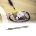 thumbnail image 4 of Racket Badminton Racket Threading Tool Racket Eyelets Grommets Nail Cone Tool Double Headed for Sports Silver, 4 of 7