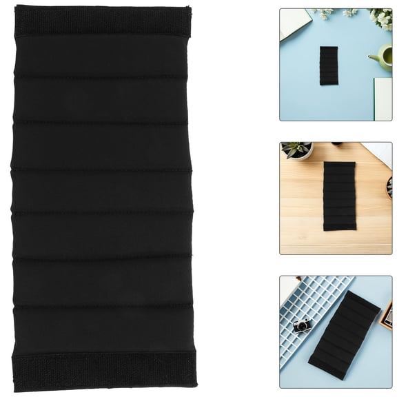 FOMIYES 4-Pack Camera Lens Protective Divider Inserts for Secure and Organized Storage, Black