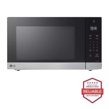 LG 1.5 cu ft Countertop Microwave Oven in Stainless Steel