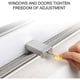 thumbnail image 3 of Fermeture Baie Coulissante,2 PCS Serrure Fenêtre Coulissante Anti-dérapant Alliage Aluminio Serrure de Fenetre de Sécurité avec Clé Bloque Porte Coulissante Verrou Coulissante pour Enfants, 3 of 5