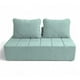 thumbnail image 2 of Sillon De Espuma Naap Concept Nest Doble France 5 Piezas Blue Ice, 2 of 6