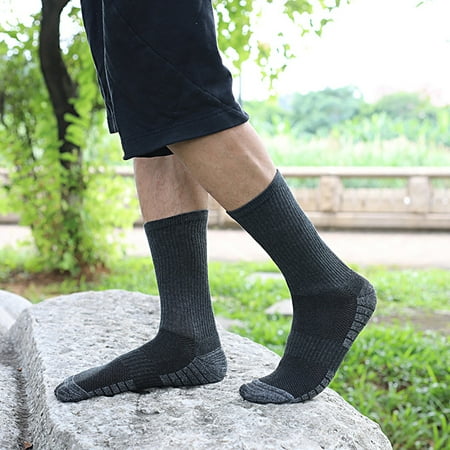 

6 Pairs Men s Performance Cotton Cushioned Athletic Ankle Socks