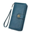 thumbnail image 6 of Womens Wallet RFID Blocking Leather Clutch Multi Card Case Ladies Purse Wristlets, 6 of 9