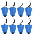 thumbnail image 1 of 8Pcs/Set Kayak Scupper Plug Silicone Drain Hole Bung Stopper with Lanyard for CanoeBlue, 1 of 5