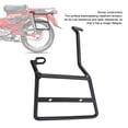 thumbnail image 4 of Motorcycle Left Side Luggage Rack, Hard Anodized Rustproof 9mm Iron Tube Saddle Bag Bracket  for DAX 125 ST125, 4 of 7
