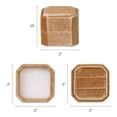 thumbnail image 3 of Velvet Ring Box for Proposal Engagement Wedding Ceremony Storage 2 Slots Golden Yellow, 3 of 7